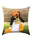 'The Cheerleader' Personalized Pet Throw Pillow