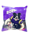 'Louisiana State Doggos' Personalized Pet Throw Pillow