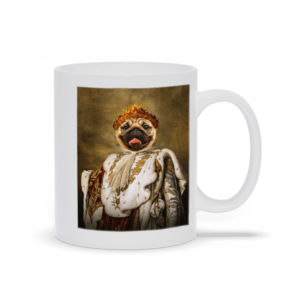 &#39;The King Blep&#39; Personalized Pet Mug