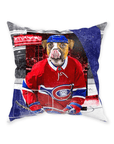 'Montreal K9dians' Personalized Pet Throw Pillow