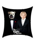 'The Dogfather & Dogmother' Personalized Throw Pillow