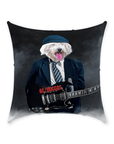 'AC/Doggo' Personalized Pet Throw Pillow