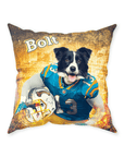 'San Diego Doggos' Personalized Pet Throw Pillow