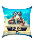 'Top Paw' Personalized Pet Throw Pillow