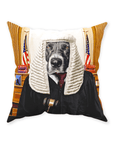 'The Judge' Personalized Pet Throw Pillow