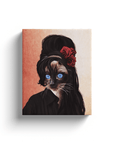 'Amy Cathouse' Personalized Pet Canvas