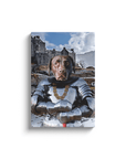 'The Knight' Personalized Canvas