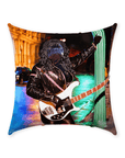 'Lick James' Personalized Pet Throw Pillow