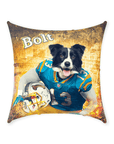 'San Diego Doggos' Personalized Pet Throw Pillow