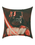 'Darth Woofer' Personalized Pet Throw Pillow