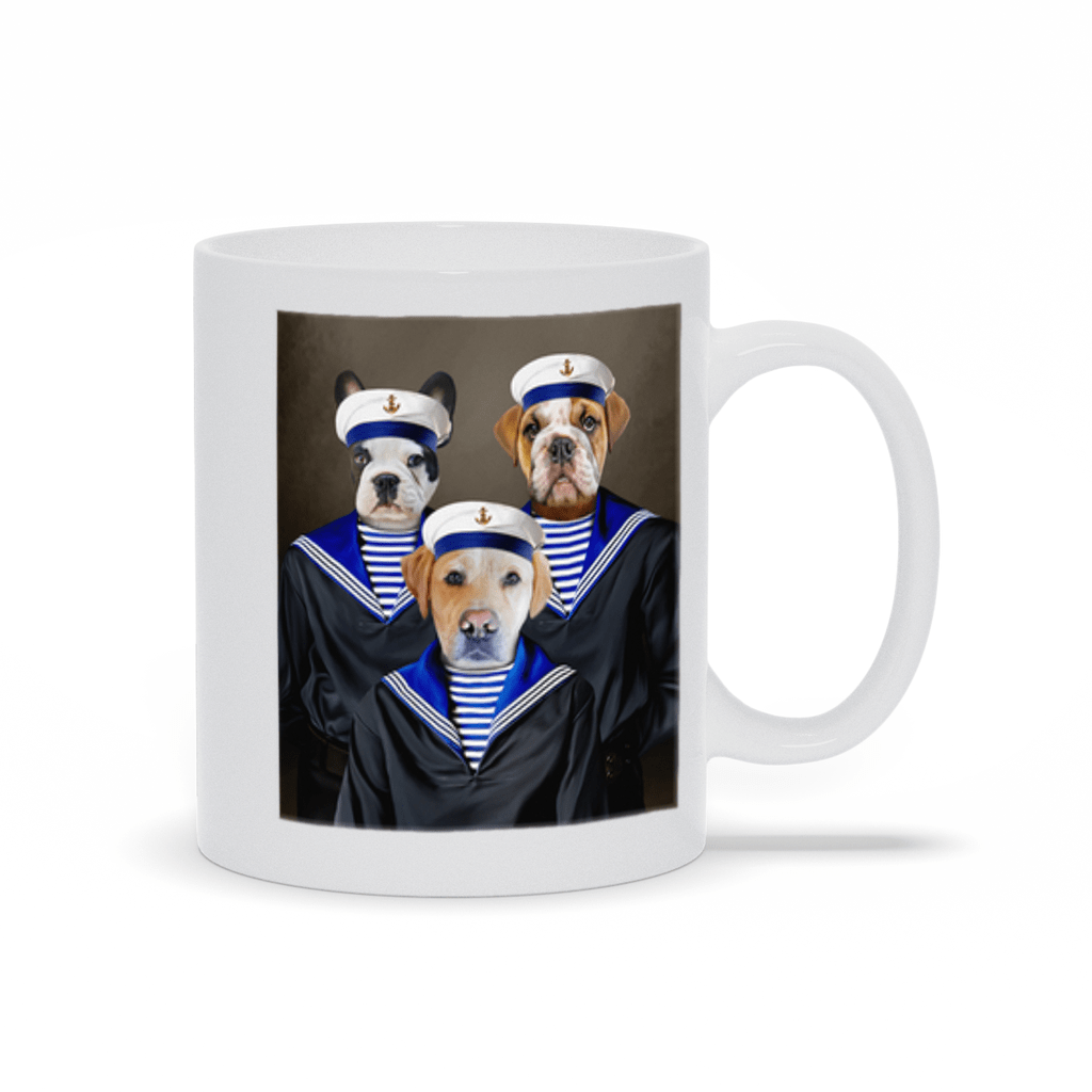 &#39;The Sailors&#39; Custom 3 Pet Mug