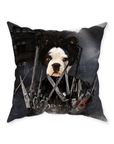 'Edward Scissorpaws' Personalized Pet Throw Pillow