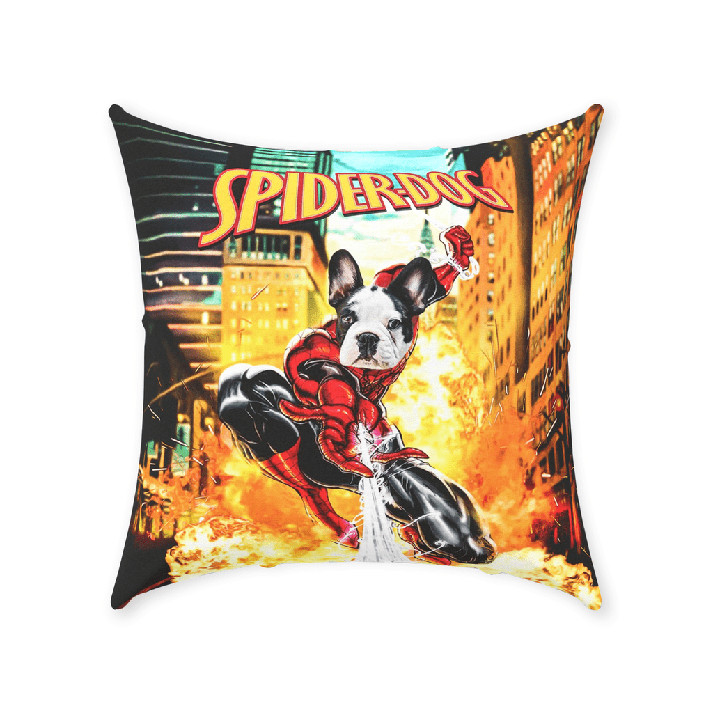 &#39;SpiderPaw&#39; Personalized Pet Throw Pillow