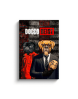 'Doggo Heist' Personalized 2 Pet Canvas