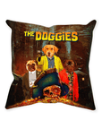 'The Doggies' Personalized 3 Pet Throw Pillow