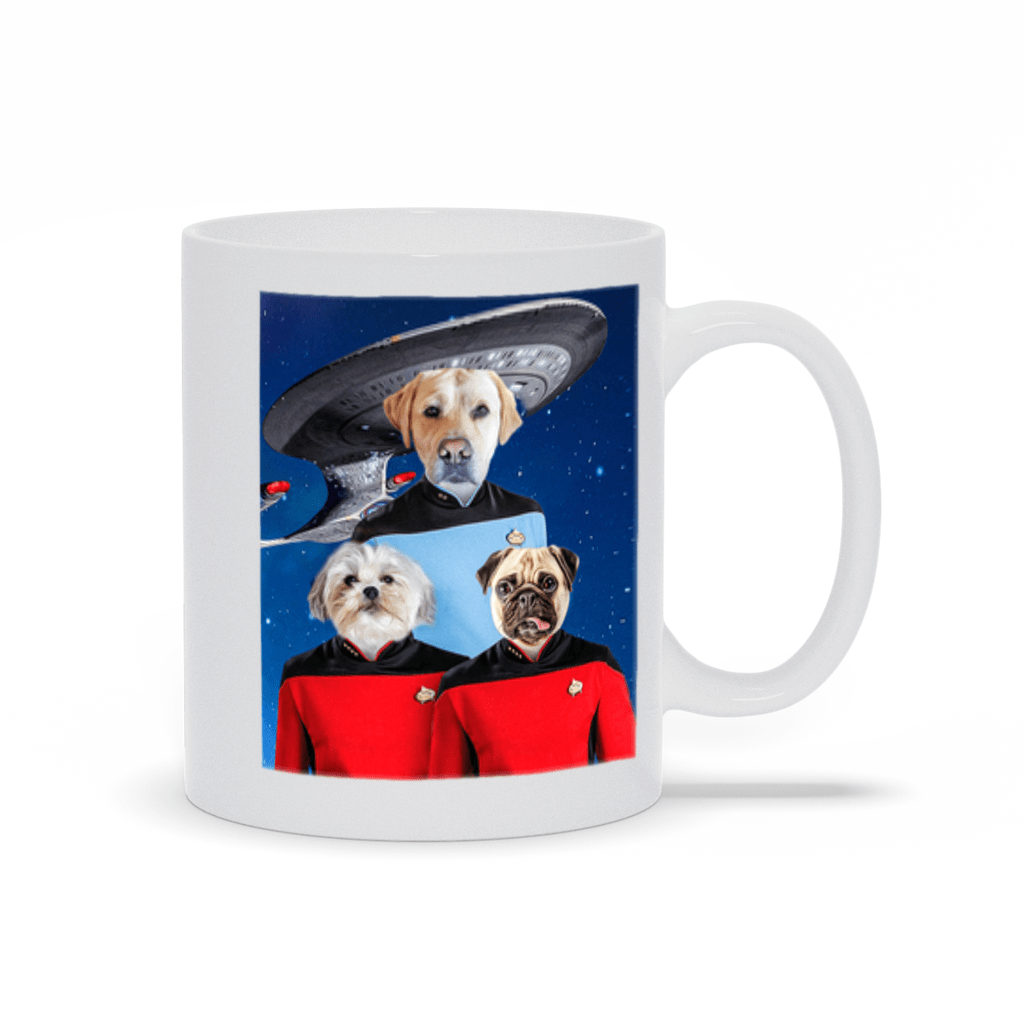 &#39;Doggo-Trek&#39; Personalized 3 Pet Mug