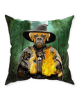 'The Wizard' Personalized Pet Throw Pillow
