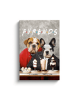 'Furends' Personalized 2 Pet Canvas