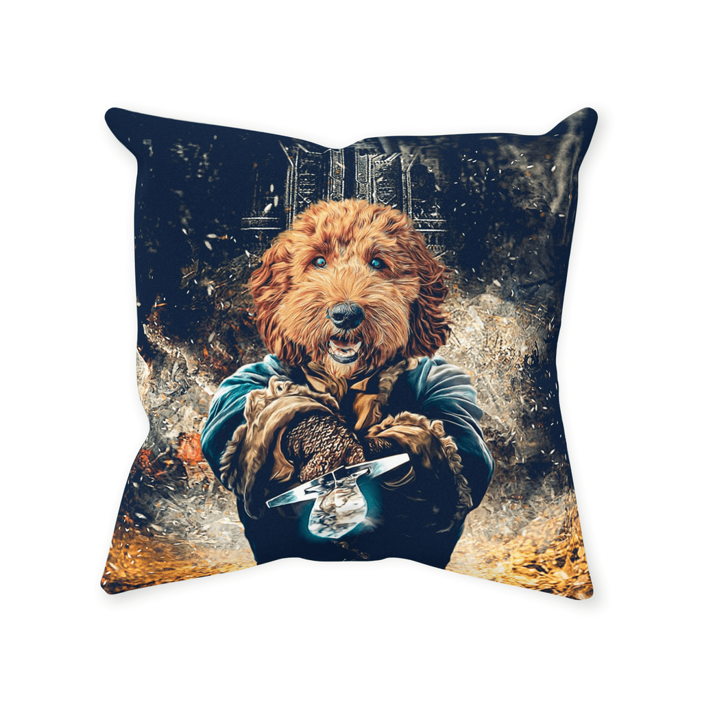&#39;The Hobdogg&#39; Personalized Pet Throw Pillow