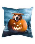 'The Pawmpkin' Personalized Pet Throw Pillow