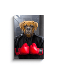 'The Boxer' Personalized Pet Canvas