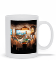 'The Poker Players' Personalized 6 Pet Mug