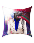 'Elvis Pawsley' Personalized Pet Throw Pillow