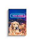 'Doggos of New York' Personalized Pet Canvas