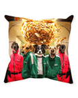 'Squid Paws' Personalized 5 Pet Throw Pillow