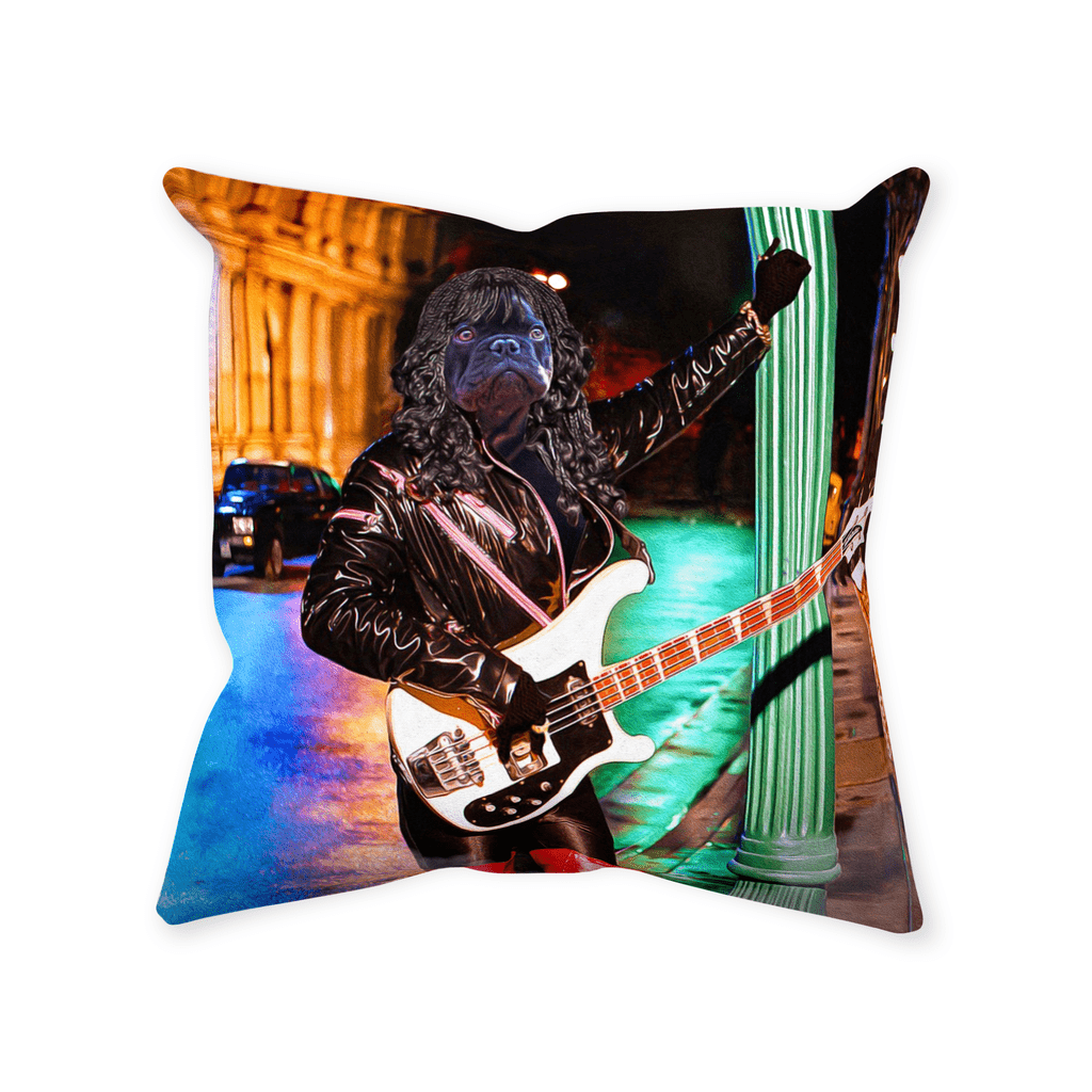 &#39;Lick James&#39; Personalized Pet Throw Pillow