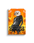 'Charlie's Doggo' Personalized Pet Canvas