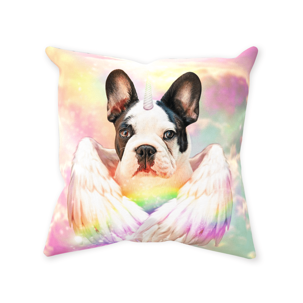 &#39;The Unicorn&#39; Personalized Pet Throw Pillow