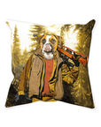 'The Hunter' Personalized Pet Throw Pillow