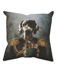 'The General' Personalized Pet Throw Pillow