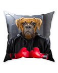 'The Boxer' Personalized Pet Throw Pillow