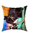'Lick James' Personalized Pet Throw Pillow