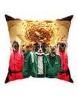 'Squid Paws' Personalized 5 Pet Throw Pillow