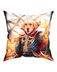 'Dawgtor Strange' Personalized Pet Throw Pillow