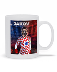 'Croatia Doggos Soccer' Personalized Pet Mug