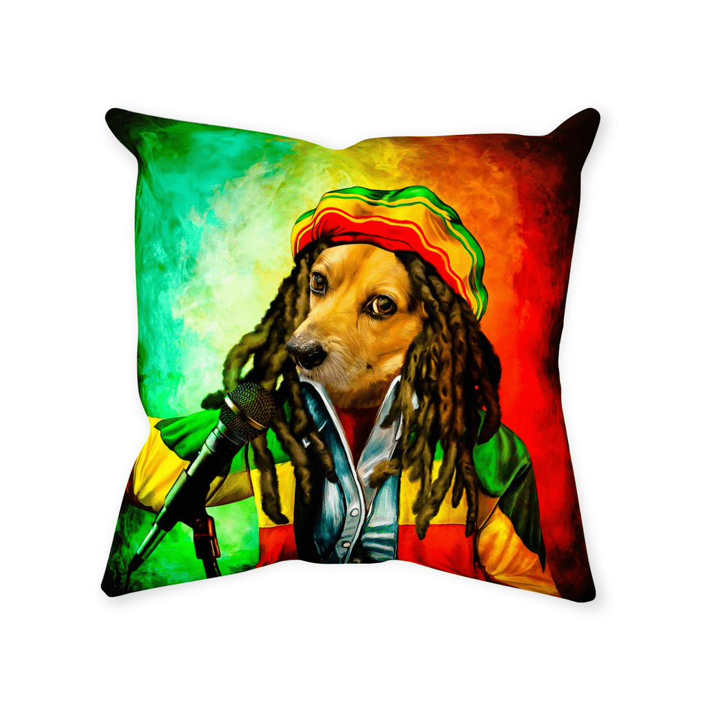 &#39;Dog Marley&#39; Personalized Pet Throw Pillow