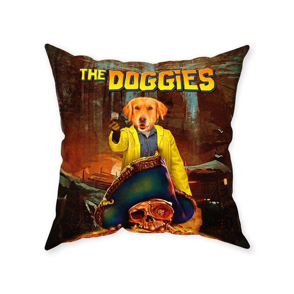 &#39;The Doggies&#39; Personalized Pet Throw Pillow