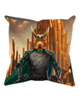 'Loki Doggo' Personalized Pet Throw Pillow