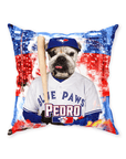 'Toronto Blue Doggs' Personalized Pet Throw Pillow