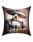 'Vicente Fernandogg' Personalized Pet Throw Pillow