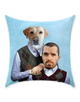 'Step Doggo & Human' Personalized Throw Pillow