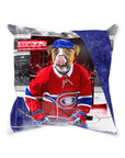 'Montreal K9dians' Personalized Pet Throw Pillow