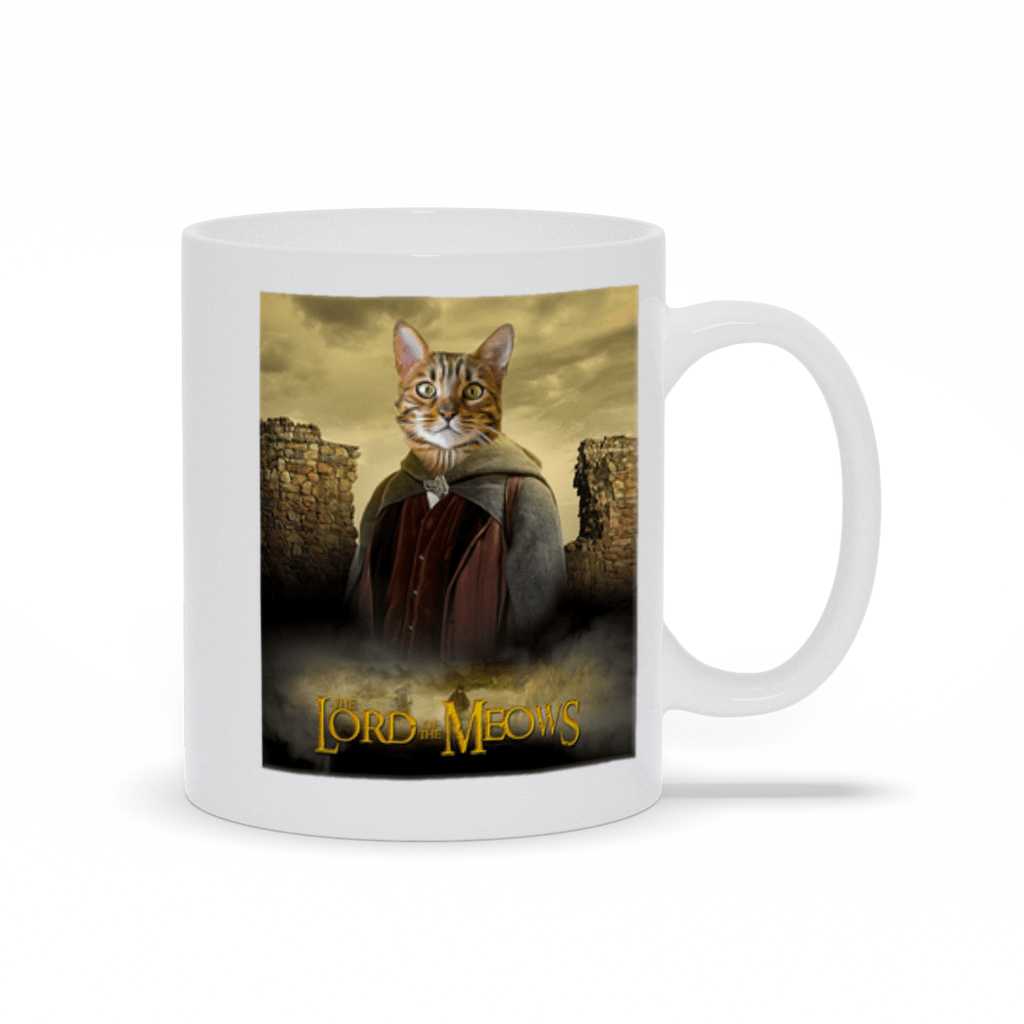 &#39;Lord Of The Meows&#39; Personalized Pet Mug