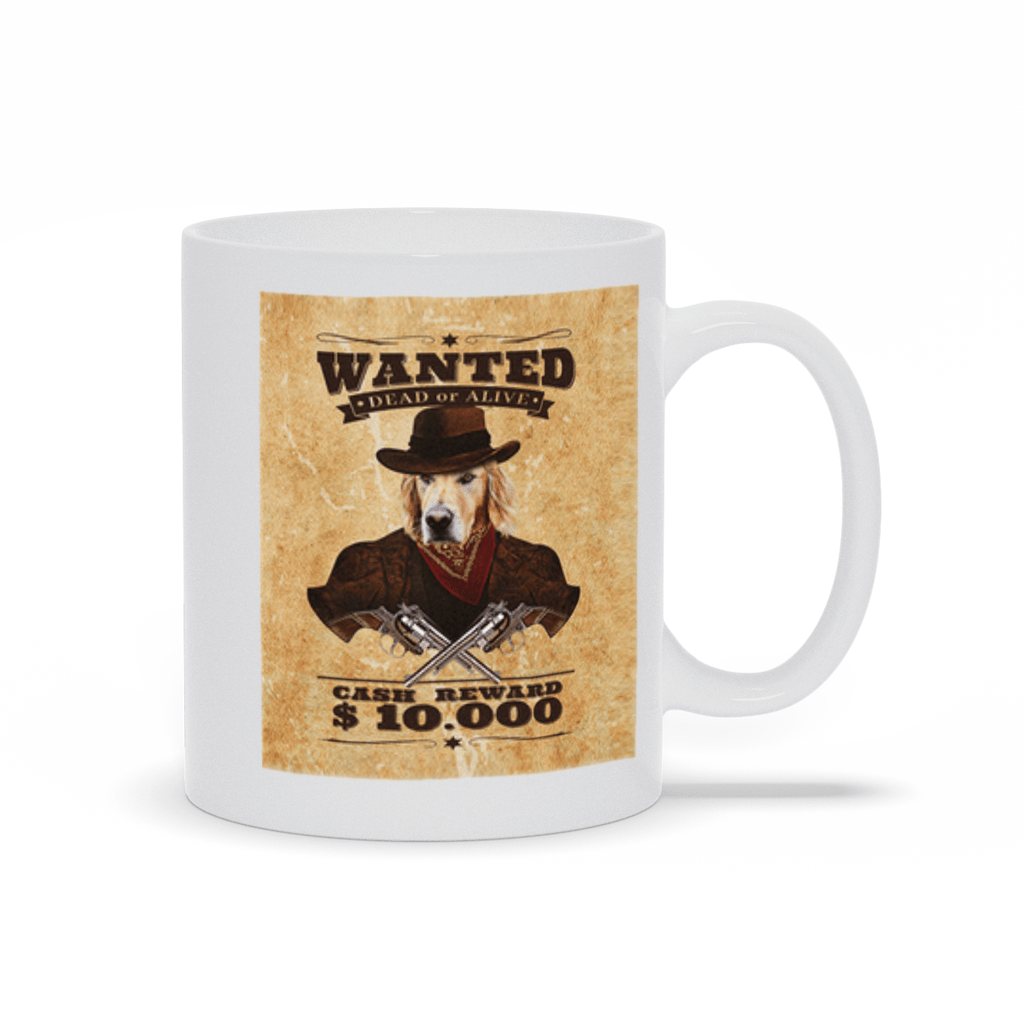 &#39;The Wanted&#39; Custom Pet Mug