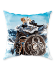 'The Viking Warrior' Personalized Pet Throw Pillow