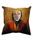 'Joker Doggo' Personalized Pet Throw Pillow